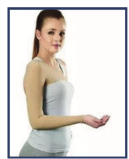 C.Garment Arm Sleeve with Shoulder Cover — Scanda Enterprises, medical supplies Moosapet Hyderabad